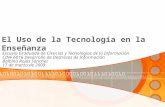 El Uso De La TecnologíA En La EnseñAnza