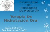 Terapia De Rehidratación Oral