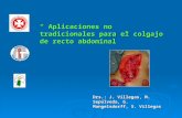Aplicaciones del colgajo muscular de Recto Abdominal. Pucon 2008