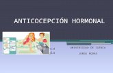 Anticoncepción hormonal mecanismos