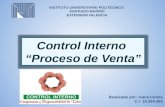 Control Interno "Proceso de Ventas"