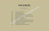 Ms excel   clase 1