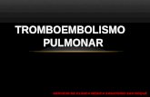 Tromboembolismo   pulmonar clase - DR. GIARDINO CARLOS (H)
