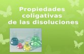 Propiedades coligativas de las disoluciones (química)