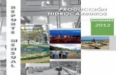 Reporte: Producción hidrocarburos noviembre 2012