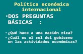 Intro to política económica internacional español
