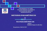 Metodo parametrico y no parametrico
