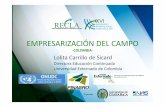 XVI Encuentro Internacional RECLA  2011 IMPACTO SOCIAL 28 de septiembre Sala 3, Caso exitoso 7  Universidad Externado de Colombia - Lolita Carrillo