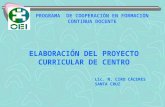 Proyecto curricular centro