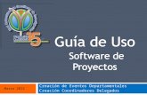 Guía de uso software de eventos-Creación de eventos departamentales y coordinadores delegados- Eliana Santos