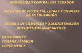 Escuela de Comercio y Administración Facultad de Filosofía  Viviana- Mercy