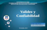 Medición_validez_confiabilidad en los diseños cuantitativos  de investigación