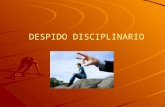 Despido disciplinario1