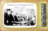 República parlamentaria chile