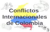 Conflictos internacionales de Colombia   kdm