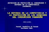 La defensa de la competencia y la protección de los derechos del consumidor panameño