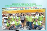 Principales ejes de gestión gerencial - Gobierno Regional de Tumbes