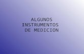 Instrumentos de Medición