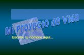 Proyecto de vida tutoria itssna2013