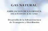 Gas Natural Ampliacion De La Oferta Incentivos A Su Uso Desarrollo De La Infraestructura De Transporte Y DistribucióN