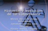 Historia y evolución de la computadora