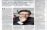 Entrevista a José Antonio Llorente en La Nación