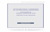 Informe de Ejecución Presupuestaria Provincial al I Trimestre de 2015 y Proyecciones de Cierre Anual.
