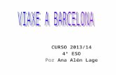 Viaxe a barcelona
