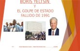 Boris yeltsin y el Golpe de Estado de 1991