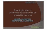 Estrategia para el desarrollo de proyectos mineros