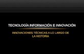 Tecnología información e innovación