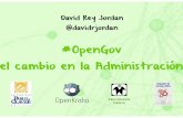 #OpenGov: el cambio en la Administración
