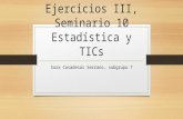 Ejercicios II, seminario 9