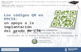 Códigos QR: Casos prácticos de aplicación en el ámbito académico en UNIZAR. D. Ignacio Álvarez Lanzarote