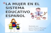 Practica 3 la mujer en el sistema educativo español
