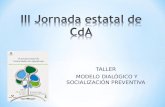 Sara Carbonell "Socialización Preventiva de la VdG"