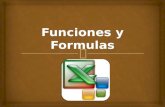 Funciones y formulas