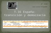 T16. La transición a la democracia