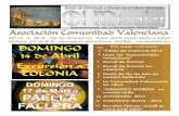 El Micalet_107_Boletín de información y difusión de la Cultura Valenciana_Asociación Comunidad Valenciana de Montevideo