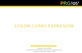 Color como expresión