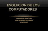 evolución de las computadoras jessika Rueda
