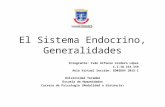 El sistema endocrino, trabajo de biologia y conducta