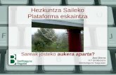 Hezkuntzako plataformak
