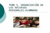 Organización del alumnado (1)