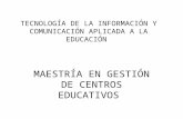 Tecnología de la información y comunicación aplicada a la educacion