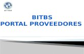 BITBS Portal de Proveedores