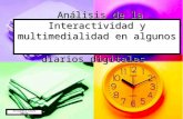 Análisis de la interactividad y multimedialidad en algunos