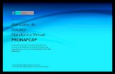 Manuales de Usuario - Plataforma Virtual IPNM