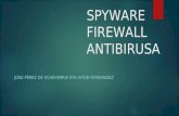 Spyware, antivirus y firewall