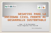 Desafíos para la Sociedad Civil frente al desarrollo sostenible